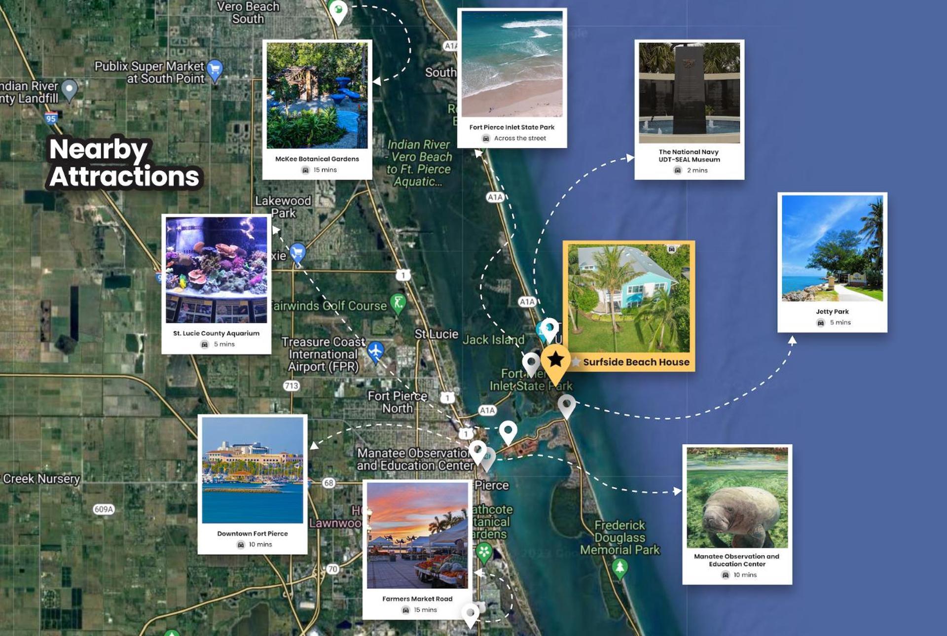 Fort Pierce - 2Bd,2Ba Tropical Surfside Retreat Luaran gambar